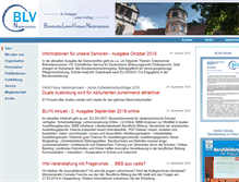 Tablet Screenshot of blv-nds.de